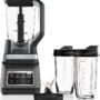 Ninja BN751 Professional Plus DUO Blender, 1400 Peak Watts, 3 Auto-IQ Programs for Smoothies, Frozen Drinks & Nutrient Extractions, 72-oz. Total Crushing Pitcher & (2) 24 oz. To-Go Cups