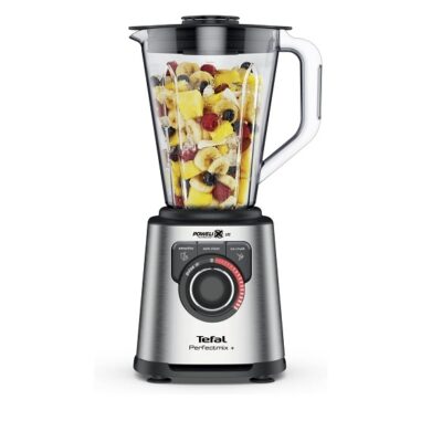 Tefal PerfectMix+ BL82AD High Speed Blender Powelix Life Technology, Titanium Coated Knife, 1.5 L, Shatterproof Tritan Tin