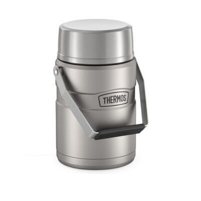 Thermos Stainless King 47 Ounce Vacuum Insulated Food Jar with 2 Inserts 47 oz. SK3030MSTRI4
