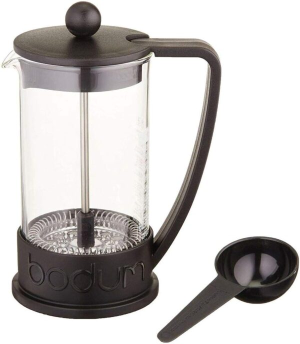 BODUM Brazil 8 Cup French Press Coffee Maker, Black, 1.0 l, 34 oz - Image 3
