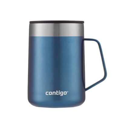 Contigo Streeterville Desk Mug SS 14 oz Blue Corn