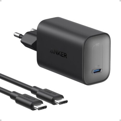 Anker Nano 100W USB Charger, 6ft USB-C Cable Included for MacBook, iPad, iPhone 16/15, iPhone 16 Plus, 16 Pro Max, Galaxy and USB-C Devices