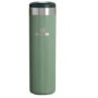 Stanley AeroLight Transit Bottle, Vacuum Insulated Tumbler for Coffee, Tea and Drinks with Ultra-Light Stainless Steel, 20 Oz, Hammertone Green