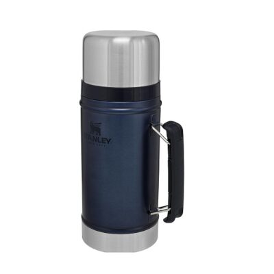 Stanley Classic Legendary Food Jar 0.94L – Hot for 20 Hours – BPA-Free – Stainless Steel Coffee Flask – Leakproof Lid Doubles As Cup – Dishwasher Safe – Thermal Lunch Box – Nightfall