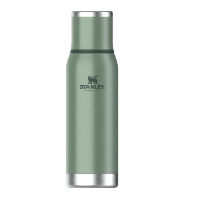 Stanley Adventure to-Go Thermal Flask 1.32L – 20 Hours Hot – 25 Hours Cold – Leakproof – Insulated Lid – BPA-Free Insulated Bottle – Dishwasher Safe – Coffee Flask – Hammertone Green