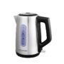 Russell Hobbs Electric Kettle (For Hot Water, Tea or Coffee, 1.7L Capacity, Stainless Steel, Push to open lid, Perfect pour spout, Removable washable filter, Blue illumination, 3000W) Classics 27380