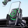 INIU Car Phone Holder for Magsafe, Qi2 Certified Wireless Car Charger for Mount Dash【360°】 Phone Mount Auto Clamping Car Accessories Compatible with iPhone 17 16 15 14 13 Xs Samsung S23 etc