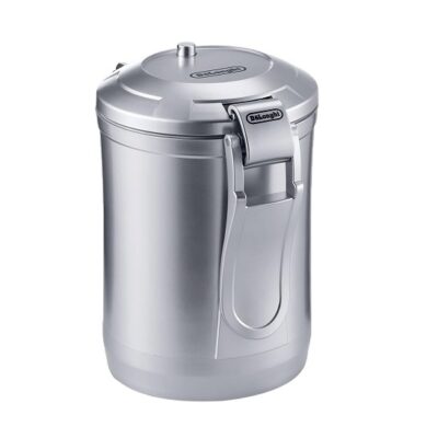 Delonghi 5513290061 500g Vacuum Coffee Canister, Silver