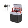 VonShef 24L Electric Cool Box, Large Insulated Cooler Box with Hot & Cold Functions & Three Power Options (3-Pin 240v Wall Plug, USB-A & 12v Car Plug), Festival & Camping Accessories
