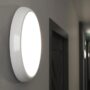 LEDBRITE LED Ceiling & Wall Light Slimline 2D Bulkhead 8W, 12W & 15W CCT 3000K - 6500K 105Lm/W, Waterproof IP65 Commercial Lighting for Corridors, Offices etc... (Microwave Sensor & Emergency)