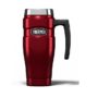 Thermos Stainless King Midnight Blue Travel Mug (470ml), Reusable Insulated Stainless Steel Coffee Cup for Hot or Cold Drinks, Vacuum Sealed Water Flask with a Leak-Proof Lid, 7hr Hot/18hr