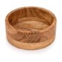 Wood Bowl Set for Kitchen Serving Bowls | Enjoy Your Salad, Pasta, Rice, acai, Smoothie (6" x 6" x 2.5")