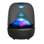 Harman Kardon Aura Studio 5 Bluetooth Home Speaker, Constant Sound Field Technology with 3-Way Speaker Design, Multi-Speaker Connection by Auracast, Colourful Lightshows, 360° Ambient Glow, Black