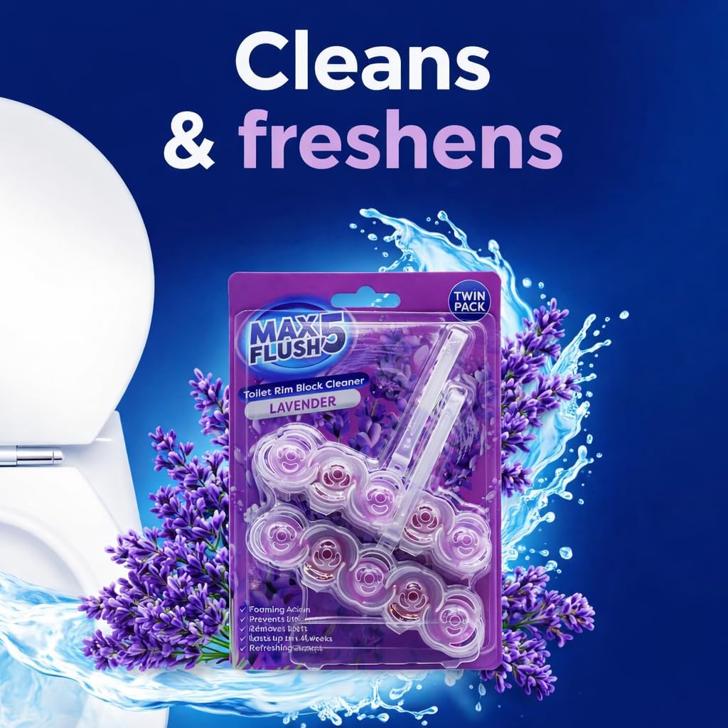 Toilet Rim Block Cleaner Mixed Set of 6 (Twin Pack) - Image 6