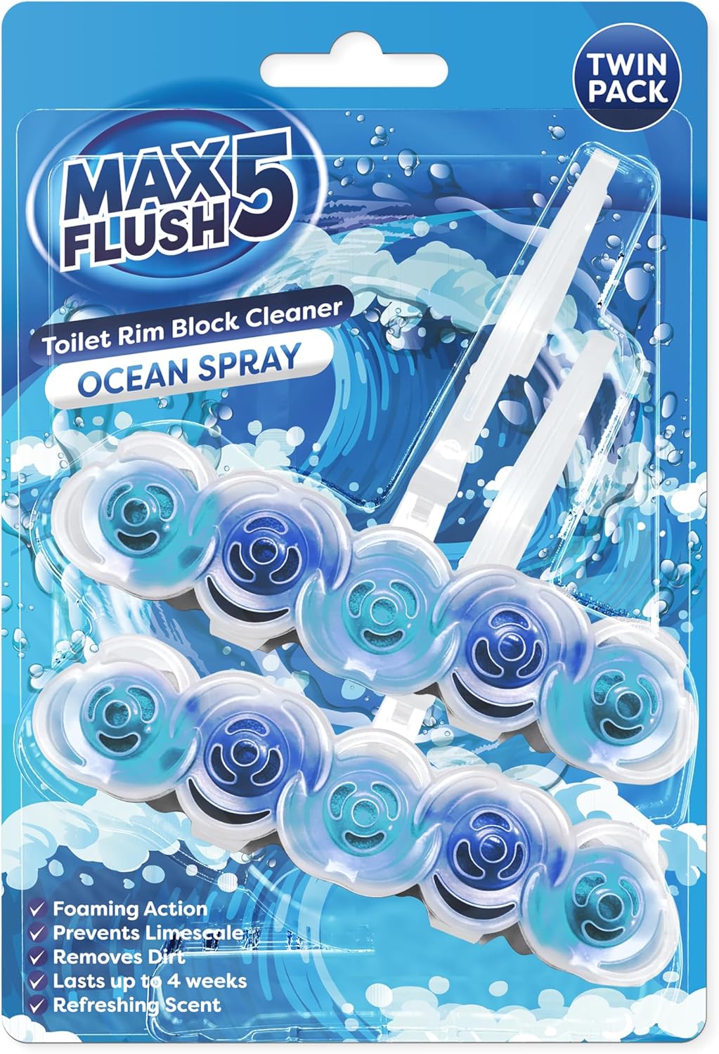 Toilet Rim Block Cleaner Mixed Set of 6 (Twin Pack) - Image 7