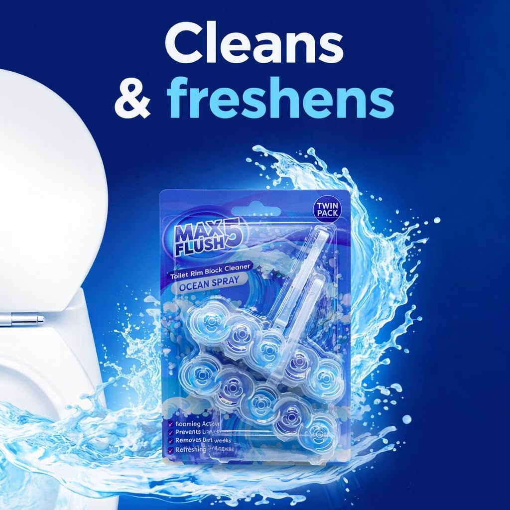 Toilet Rim Block Cleaner Mixed Set of 6 (Twin Pack) - Image 8
