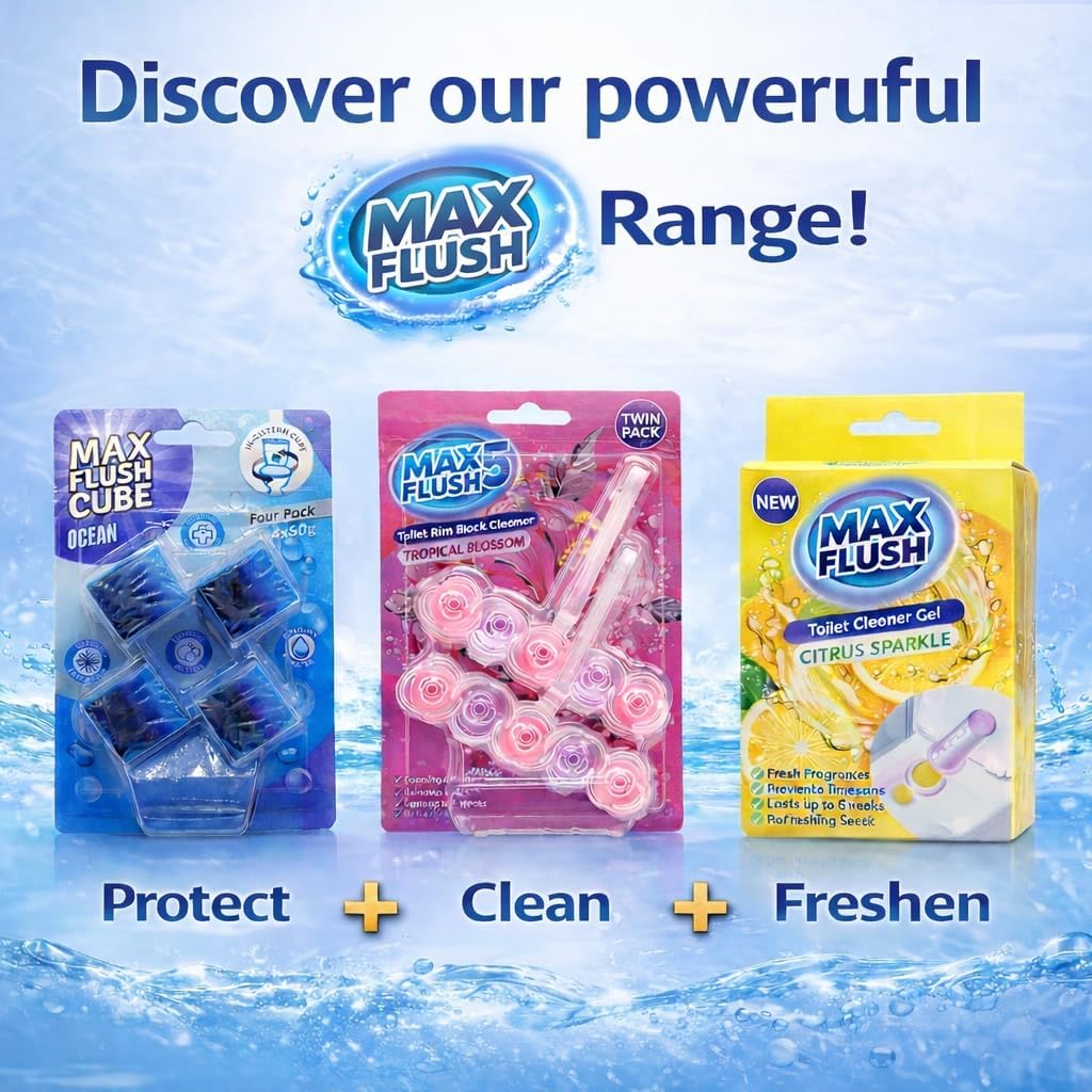 Toilet Rim Block Cleaner Mixed Set of 6 (Twin Pack) - Image 9